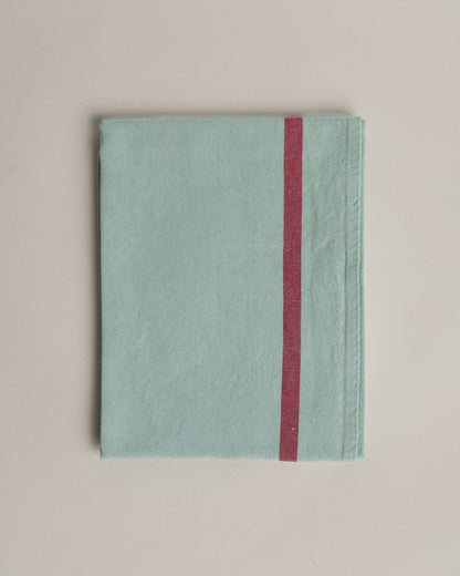 Tea Towel: Verveine / Red stripe