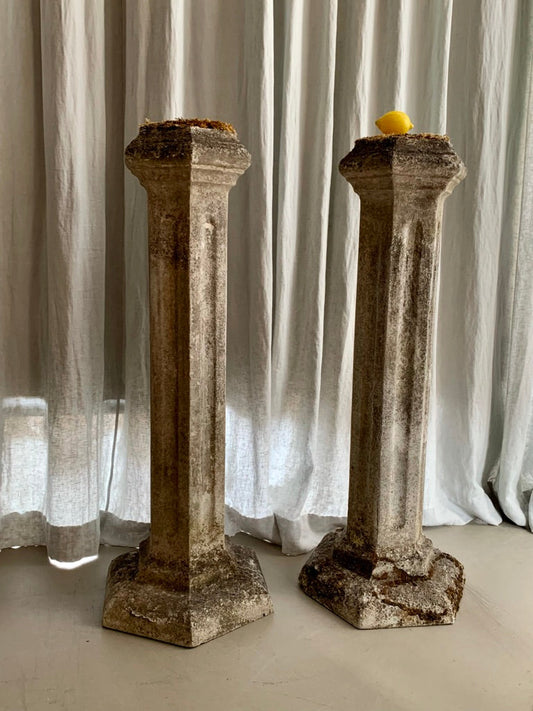 Pair of Garden Columns - Pillars