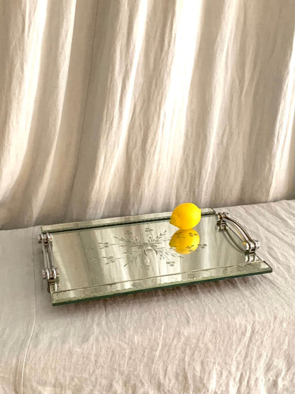 Mirror Glass Tray