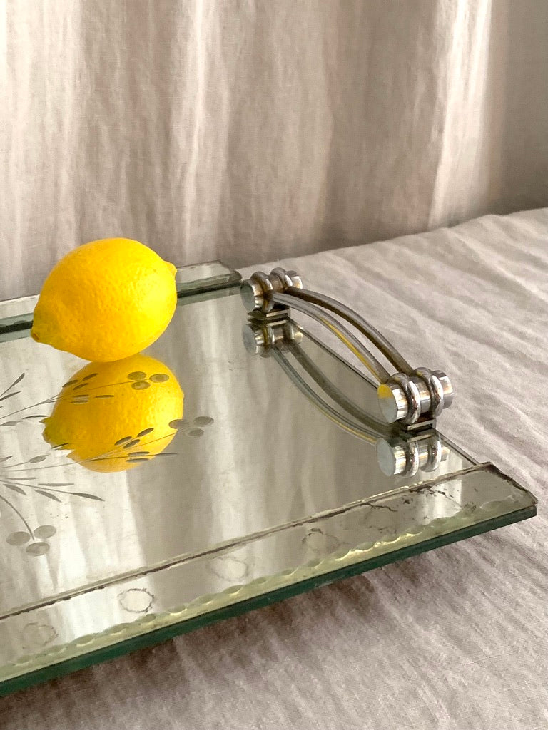 Mirror Glass Tray